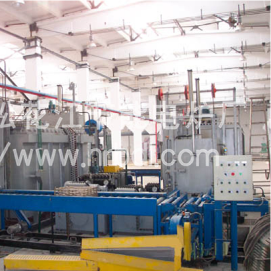 推杆式保护气氛调质生产线